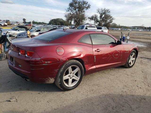 2G1FB1EV5A9204985 - 2010 CHEVROLET CAMARO LT RED photo 3