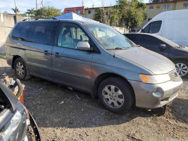 2HKRL18612H512367 - 2002 HONDA ODYSSEY EX GRAY photo 4