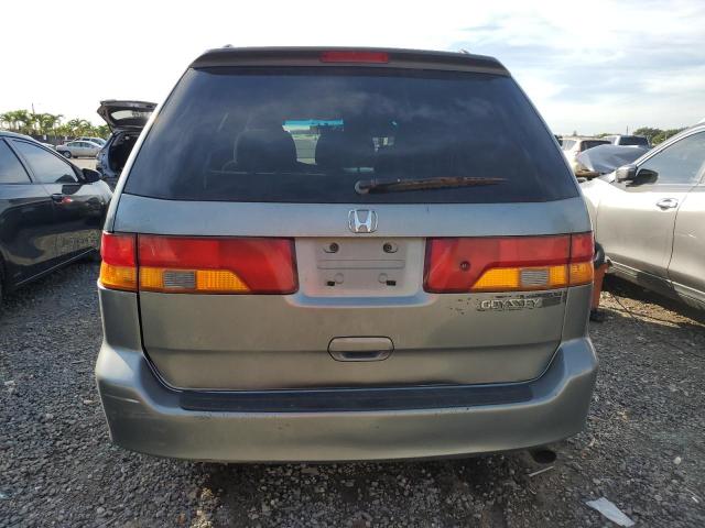 2HKRL18612H512367 - 2002 HONDA ODYSSEY EX GRAY photo 6