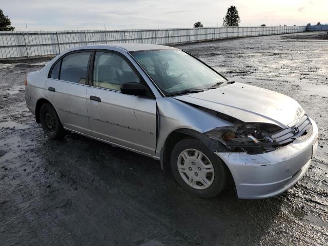 2HGES15142H584491 - 2002 HONDA CIVIC DX SILVER photo 4