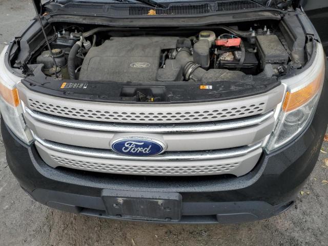 1FM5K8B81DGC37350 - 2013 FORD EXPLORER BLACK photo 12