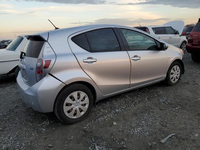 JTDKDTB36C1021603 - 2012 TOYOTA PRIUS C SILVER photo 3