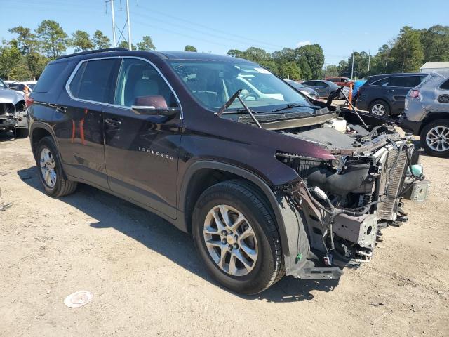 1GNERGKW2LJ285571 - 2020 CHEVROLET TRAVERSE LT Bordo foto 4