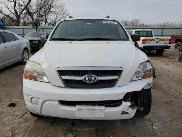 KNDJC735195874286 - 2009 KIA SORENTO LX WHITE photo 5