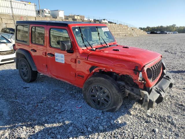1C4PJXKN8RW229324 - 2024 JEEP WRANGLER SPORT 红色 照片 4