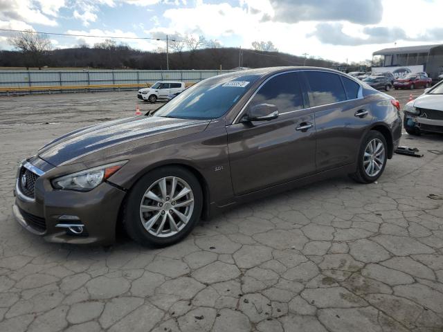 JN1EV7APXHM730808 - 2017 INFINITI Q50 PREMIUM BROWN photo 1