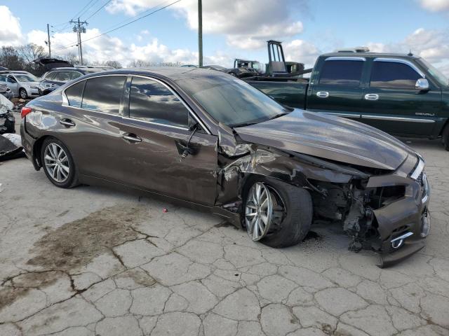 JN1EV7APXHM730808 - 2017 INFINITI Q50 PREMIUM BROWN photo 4