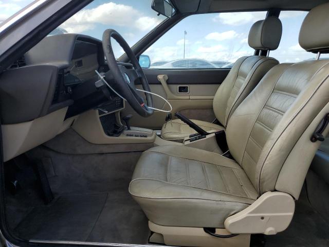 WBAEC8409F0610040 - 1985 BMW 635 CSI AUTOMATIC SILVER photo 7