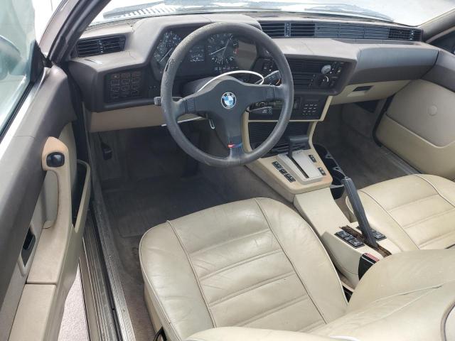 WBAEC8409F0610040 - 1985 BMW 635 CSI AUTOMATIC SILVER photo 8