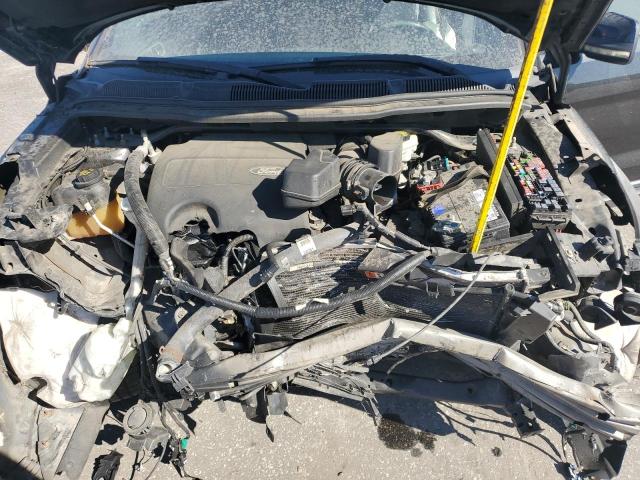 1FMHK8D89CGA70356 - 2012 FORD EXPLORER XLT შავი ფოტო 12