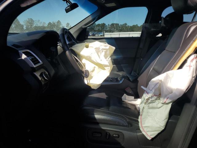 1FMHK8D89CGA70356 - 2012 FORD EXPLORER XLT შავი ფოტო 7