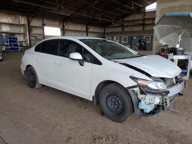 19XFB2F50DE053703 - 2013 HONDA CIVIC LX WHITE photo 4