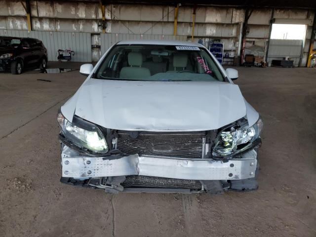 19XFB2F50DE053703 - 2013 HONDA CIVIC LX WHITE photo 5