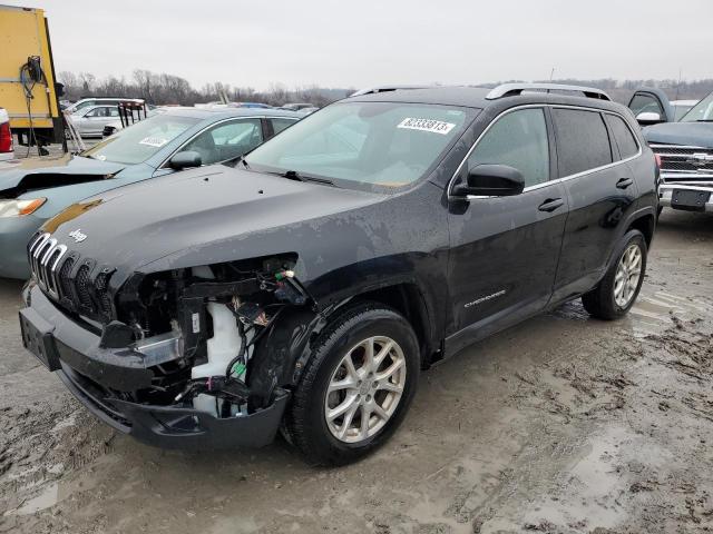 1C4PJMCS9GW145836 - 2016 JEEP CHEROKEE LATITUDE BLACK photo 1