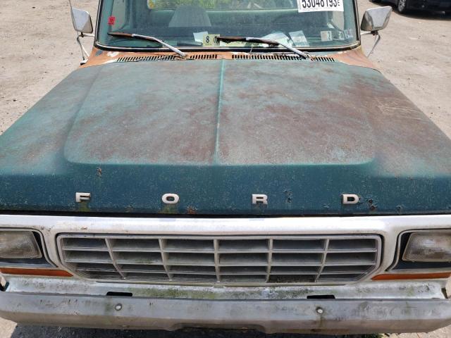 F14HNDC1313 - 1979 FORD F-150 GREEN photo 11