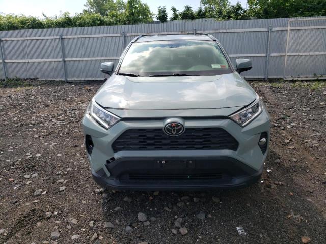 JTMA1RFV4KJ006342 - 2019 TOYOTA RAV4 XLE PREMIUM GREEN photo 5