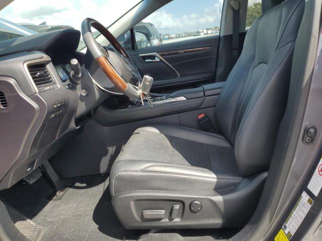 2T2ZZMCA0HC086383 - 2017 LEXUS RX 350 BASE GRAY photo 7