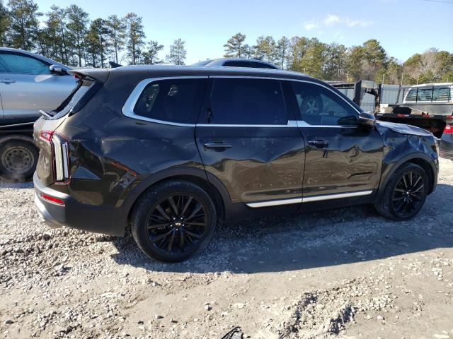 5XYP54HC4MG124388 - 2021 KIA TELLURIDE SX BROWN photo 3