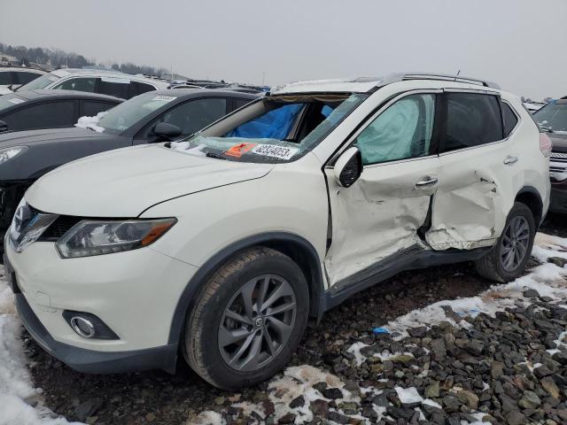 5N1AT2MV1GC775666 - 2016 NISSAN ROGUE S WHITE photo 1