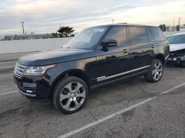 SALGV3EF0GA303212 - 2016 LAND ROVER RANGE ROVE AUTOBIOGRAPHY BLACK photo 1