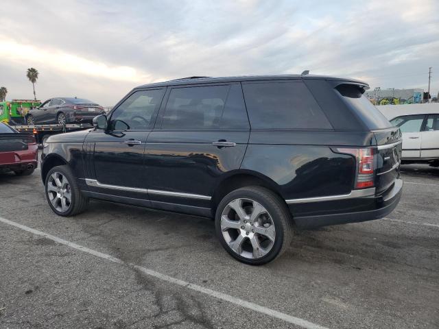 SALGV3EF0GA303212 - 2016 LAND ROVER RANGE ROVE AUTOBIOGRAPHY BLACK photo 2