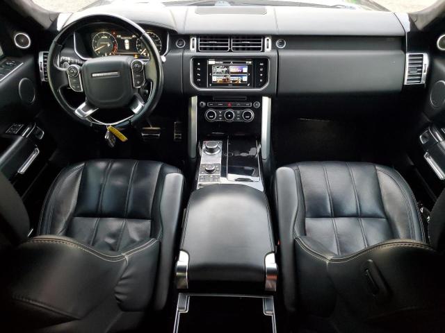 SALGV3EF0GA303212 - 2016 LAND ROVER RANGE ROVE AUTOBIOGRAPHY BLACK photo 8