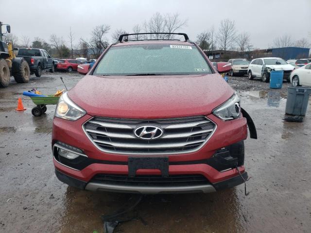 5XYZUDLBXHG490775 - 2017 HYUNDAI SANTA FE S RED photo 5