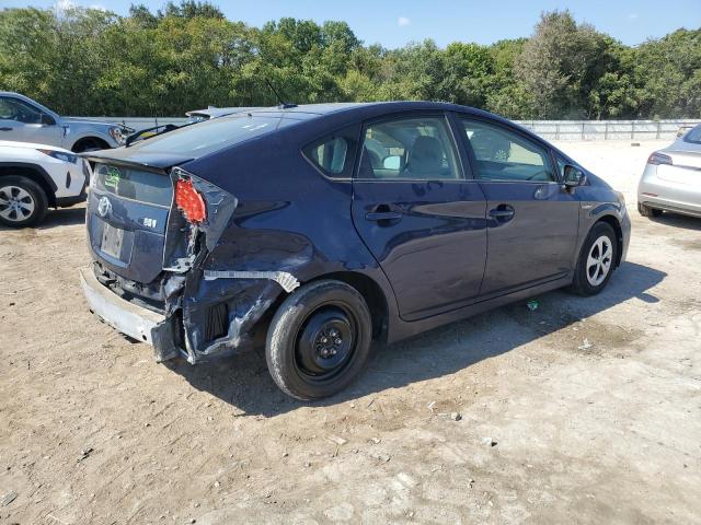 JTDKN3DU9E0366748 - 2014 TOYOTA PRIUS 蓝色 照片 3