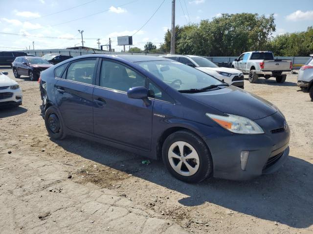 JTDKN3DU9E0366748 - 2014 TOYOTA PRIUS 蓝色 照片 4