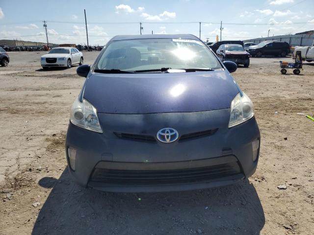 JTDKN3DU9E0366748 - 2014 TOYOTA PRIUS 蓝色 照片 5