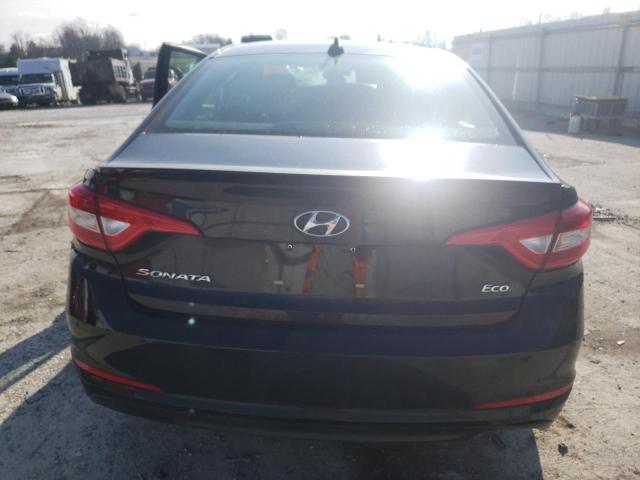 5NPE24AA9GH382573 - 2016 HYUNDAI SONATA ECO BLACK photo 6