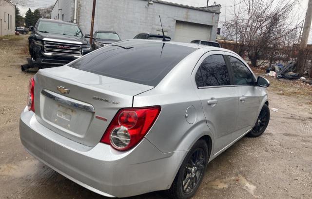 1G1JC5SB2E4230462 - 2014 CHEVROLET SONIC LT SILVER photo 4