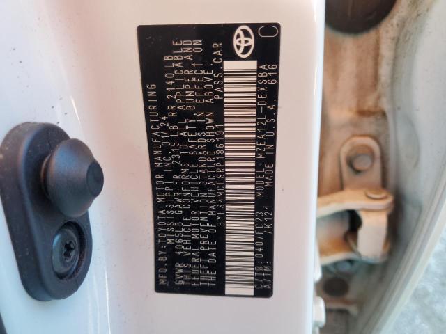 5YFS4MCE8RP186191 - 2024 TOYOTA COROLLA SE თეთრი ფოტო 13