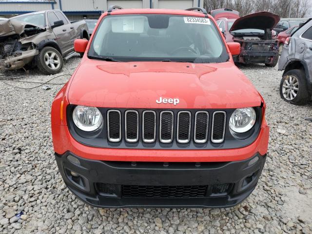 ZACCJABBXHPE85221 - 2017 JEEP RENEGADE LATITUDE RED photo 5