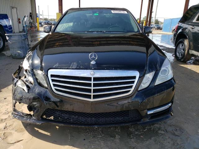 WDDHF8JB5DA675364 - 2013 MERCEDES-BENZ E 350 4MATIC BLACK photo 5