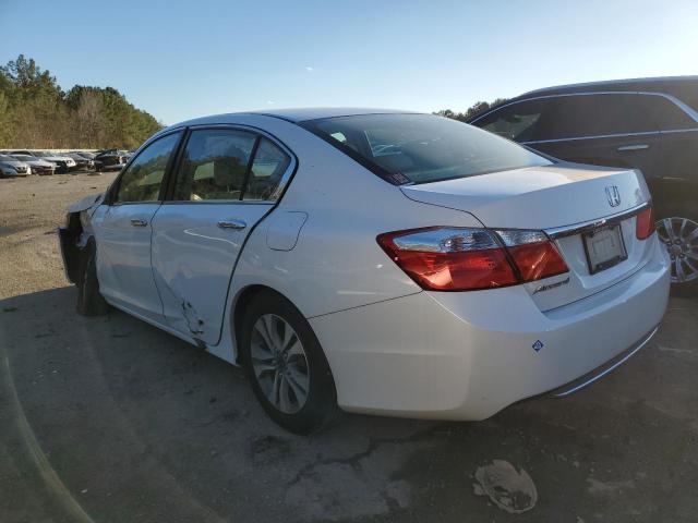 1HGCR2F33EA031066 - 2014 HONDA ACCORD LX WHITE photo 2