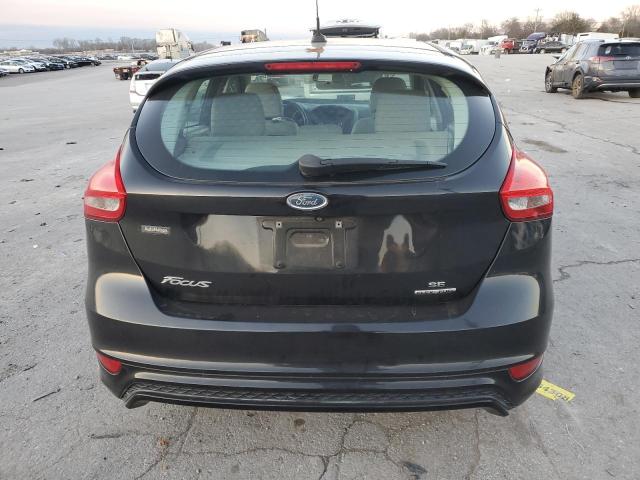 1FADP3K21FL215140 - 2015 FORD FOCUS SE BLACK photo 6