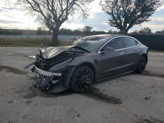 5YJ3E1EB1KF392036 - 2019 TESLA MODEL 3 CHARCOAL photo 1