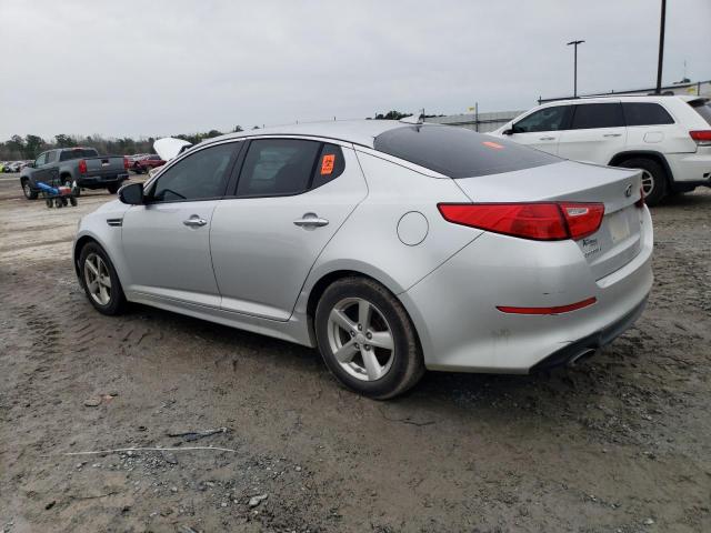 5XXGM4A78FG485436 - 2015 KIA OPTIMA LX SILVER photo 2