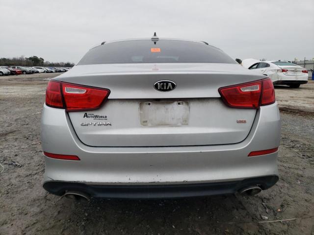 5XXGM4A78FG485436 - 2015 KIA OPTIMA LX SILVER photo 6