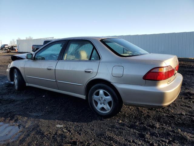 1HGCG165XYA053121 - 2000 HONDA ACCORD EX GOLD photo 2