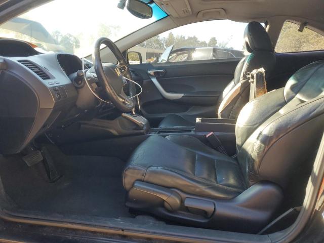 2HGFG129X8H518634 - 2008 HONDA CIVIC EXL BLACK photo 7