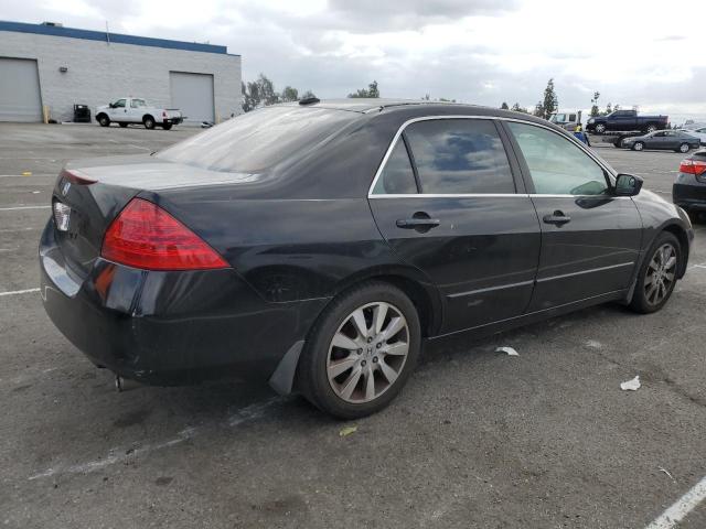 1HGCM665X7A030877 - 2007 HONDA ACCORD EX أسود صورة 3
