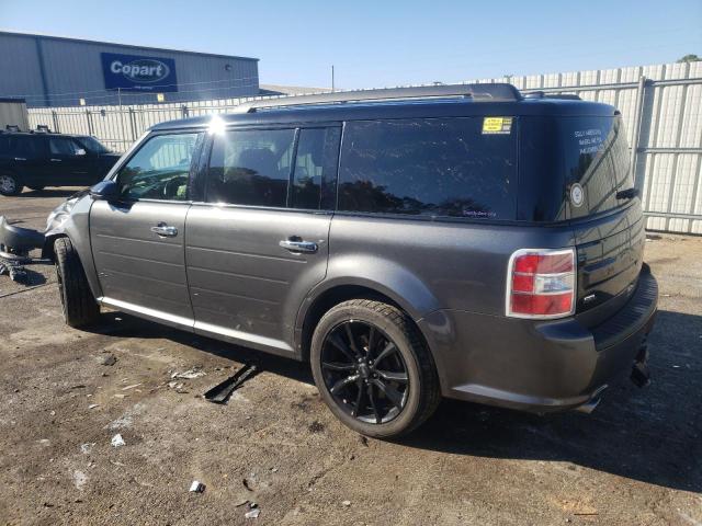 2FMHK6C81KBA04914 - 2019 FORD FLEX SEL GRAY photo 2