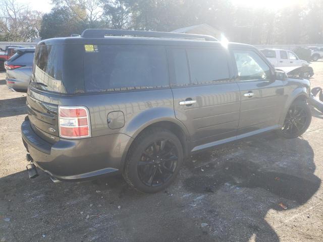 2FMHK6C81KBA04914 - 2019 FORD FLEX SEL GRAY photo 3