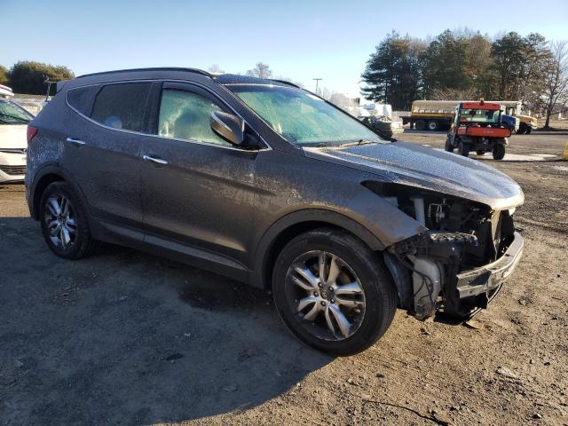 5XYZUDLA4DG076604 - 2013 HYUNDAI SANTA FE S GRAY photo 4