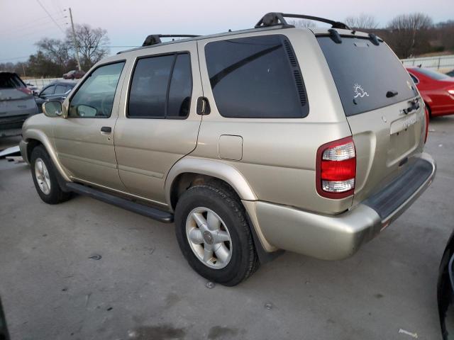 JN8AR07S7YW409367 - 2000 NISSAN PATHFINDER LE GOLD photo 2