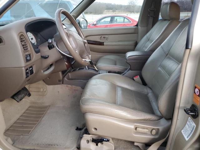 JN8AR07S7YW409367 - 2000 NISSAN PATHFINDER LE GOLD photo 7