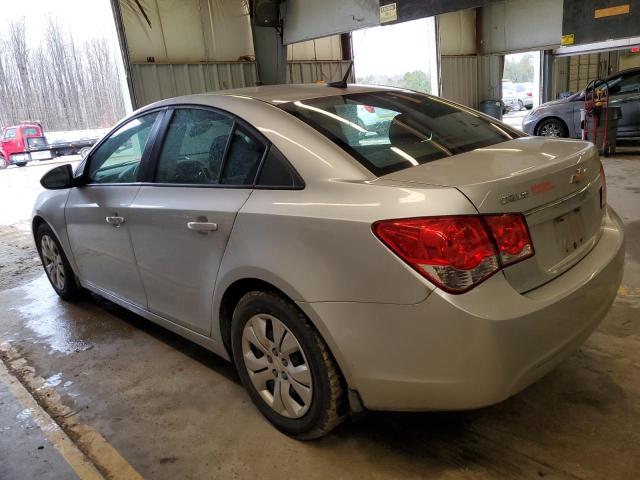 1G1PA5SH2D7221455 - 2013 CHEVROLET CRUZE LS SILVER photo 2