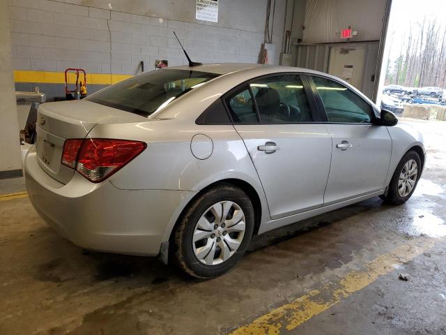 1G1PA5SH2D7221455 - 2013 CHEVROLET CRUZE LS SILVER photo 3